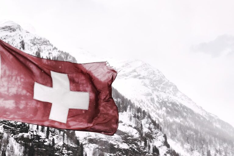 Photo Swiss flag