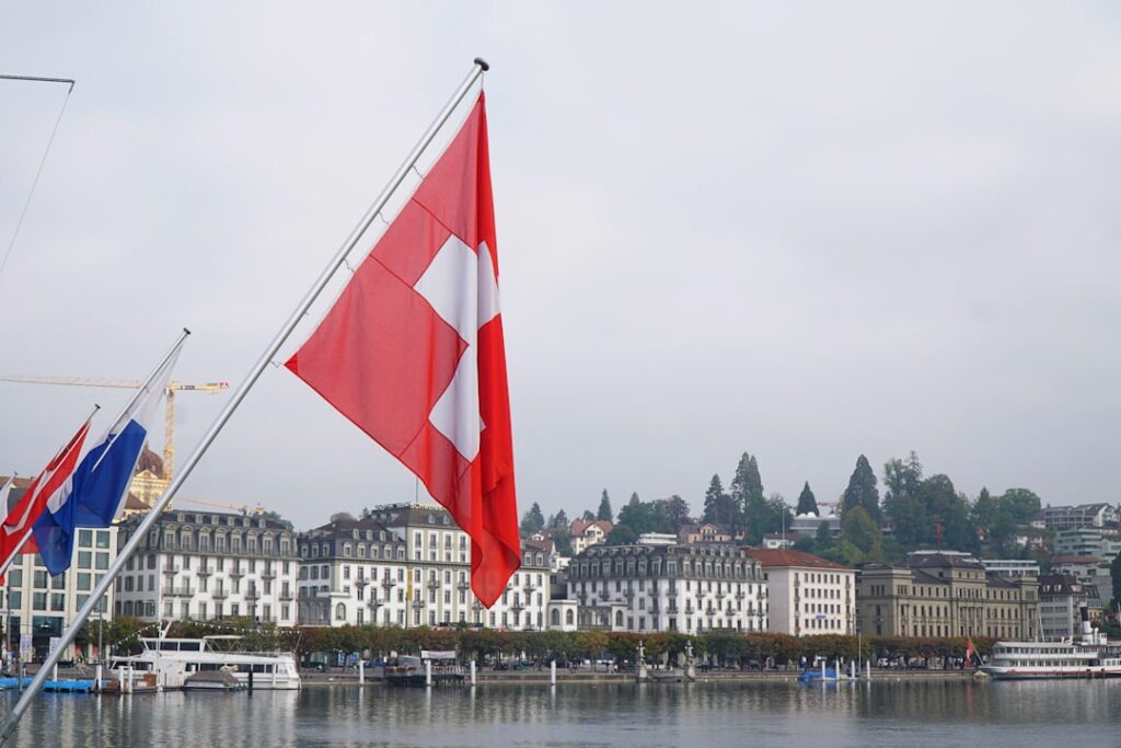 Photo Swiss flag